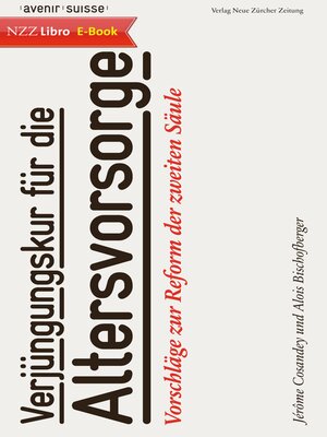 cover image of Verjüngungskur für die Altersvorsorge